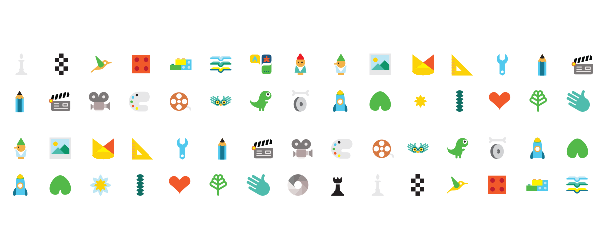  50+ icons 